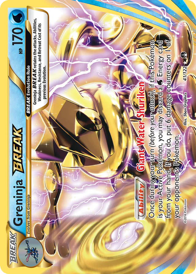 Greninja BREAK, BREAKpoint 41/122