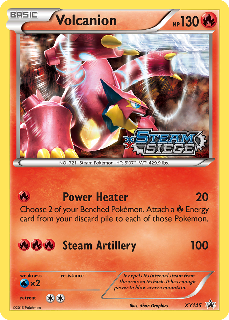 Volcanion, XY Black Star Promos XY145/211, promo