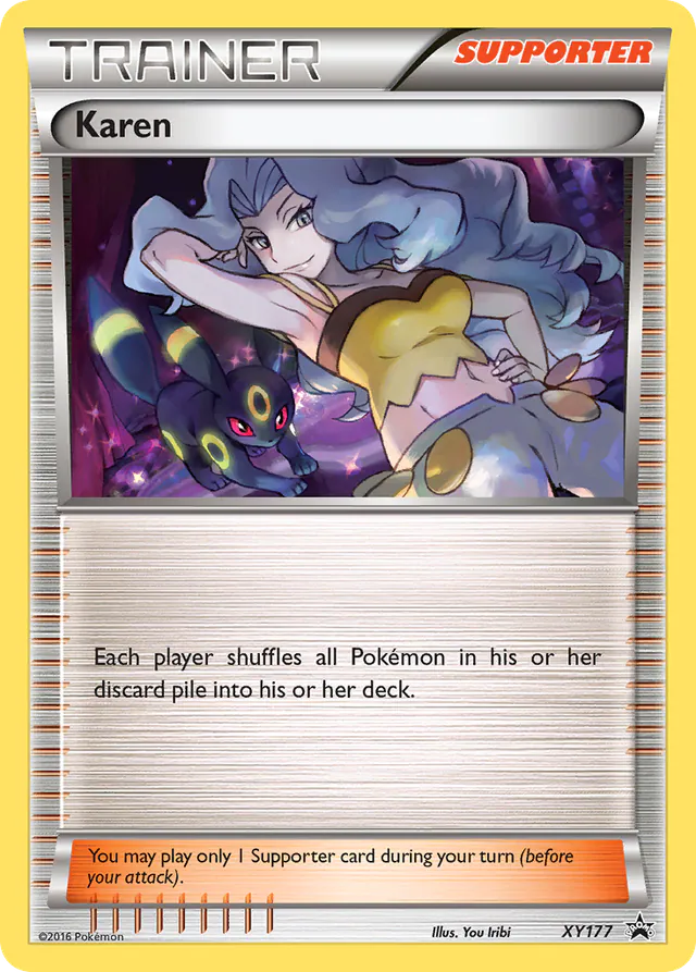 Karen, XY Black Star Promos XY177/211, promo
