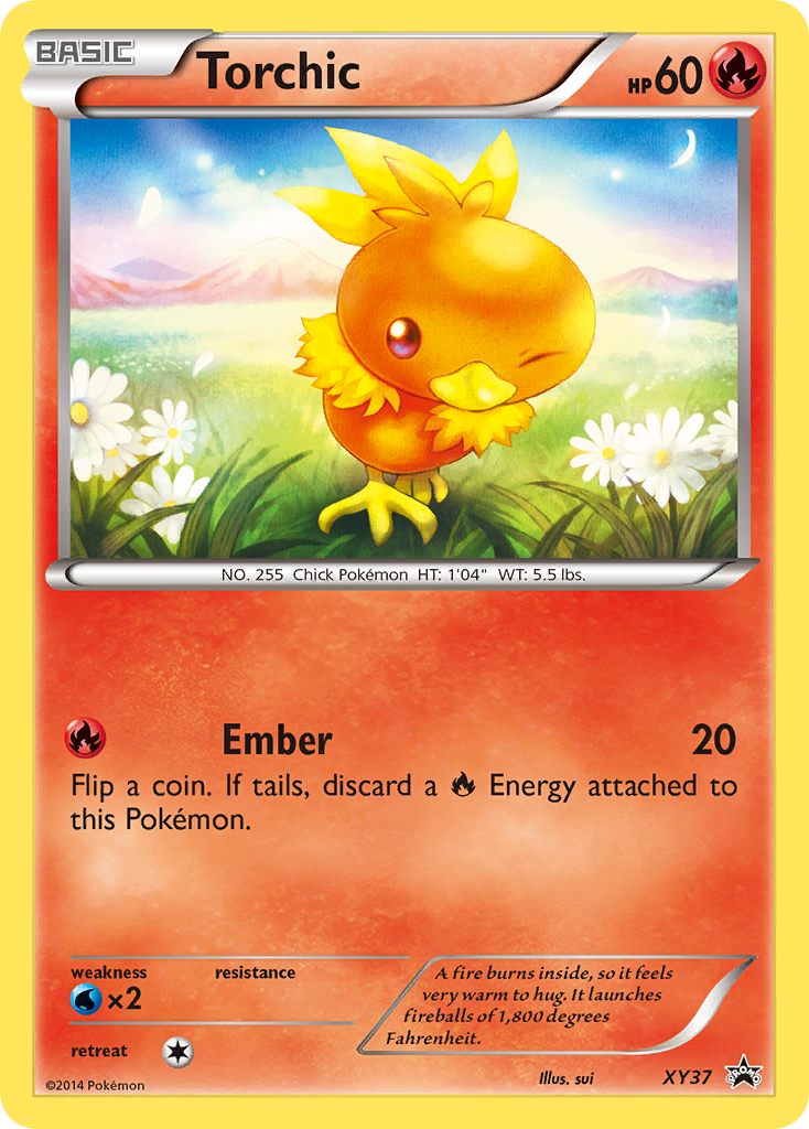 Torchic, XY Black Star Promos XY37/211, promo