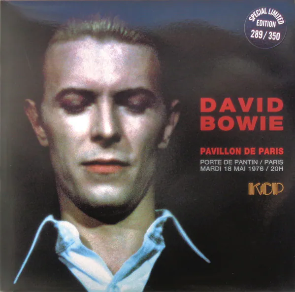 Pavillon De Paris (Porte De Pantin / Paris Mardi 18 Mai 1976 / 20H), David Bowie