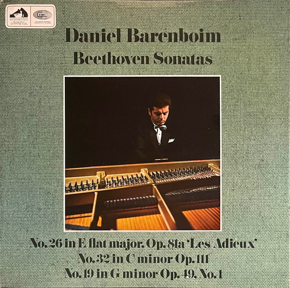Beethoven Sonatas No.26 In E Flat Major, Op.81a 'Les Adieux'; No.32 In C Minor, Op.111; No.19 In G Minor, Op.49, No.1, Ludwig van Beethoven, Daniel Barenboim
