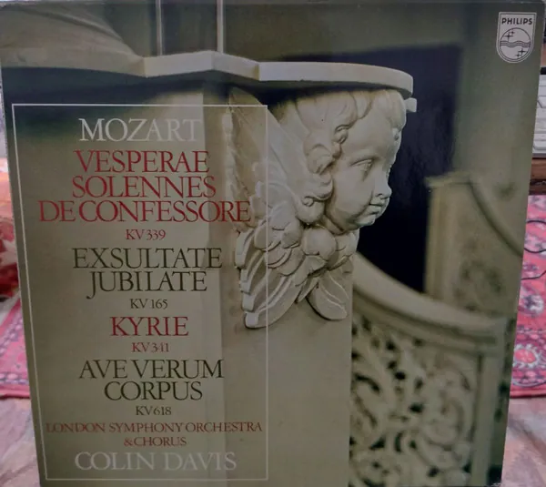 Vesperae Solennes De Confessore K.339 / Exsultate Jubilate K.165 / Kyrie K.341 / Ave Verum Corpus K.618, Wolfgang Amadeus Mozart, London Symphony Orchestra, London Symphony Chorus, Sir Colin Davis