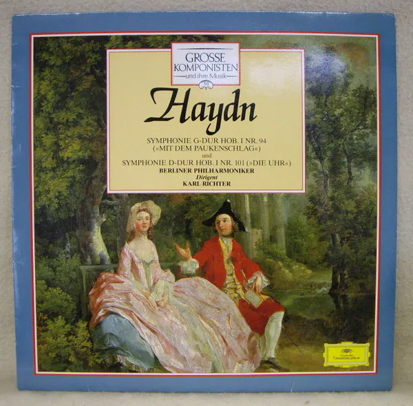 Symphonie G-Dur Hob. I Nr. 94 ("Mit Dem Paukenschlag") Und Symphonie D-Dur Hob. I Nr. 101 ("Die Uhr"), Joseph Haydn, Berliner Philharmoniker, Karl Richter