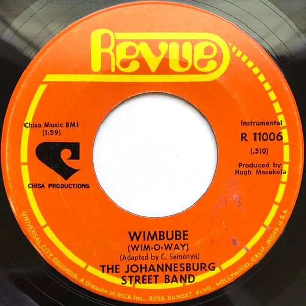 Wimbube (Wim-O-Way), The Johannesburg Street Band
