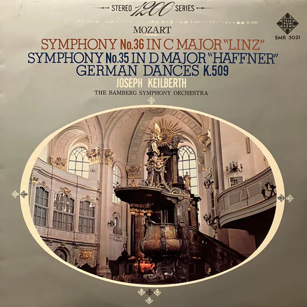 Symphony No.35 In D Major K385 "Haffner", Symphony No.36 In C Major K425 "Linz", Serenade No.8 In D Major, K.286 "Notturno", Joseph Keilberth, Wolfgang Amadeus Mozart