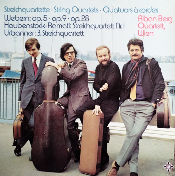 Streichquartette = String Quartets = Quatuors À Cordes, Anton Webern, Roman Haubenstock-Ramati, Erich Urbanner, Alban Berg Quartett