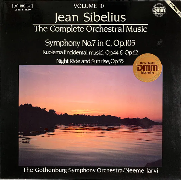 Symphony No.7 In C, Op.105 / Kuolema (incidental Music), Op.44 & Op.62 / Night Ride And Sunrise, Op.55, Jean Sibelius, Göteborgs Symfoniker, Neeme Järvi