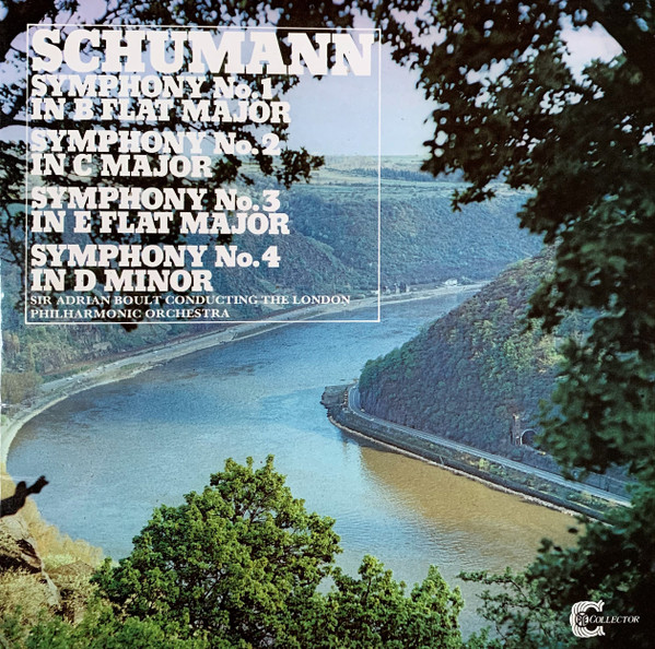 Symphony No.1 In B Flat Major / Symphony No.2 In C Major / Symphony No.3 In E Flat Major / Symphony No.4 In D Minor, Robert Schumann, Sir Adrian Boult, London Philharmonic Orchestra