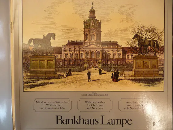 Bankhaus Lampe, Mit Den Besten Wünschen Zu Weihnachten Und Zum Neuen Jahr = With Best Wishes For Christmas And New Year = Avec Les Meilleurs Voeux Pour Noel Et La Nouvelle Année, Various