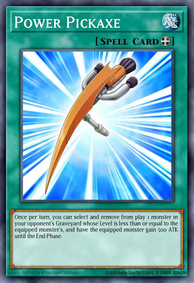 Power Pickaxe, Absolute Powerforce ABPF-EN053, rare