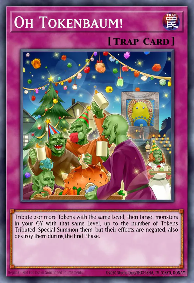 Oh Tokenbaum!, Yu-Gi-Oh! Advent Calendar (2018) AC18-EN024, ultra-rare
