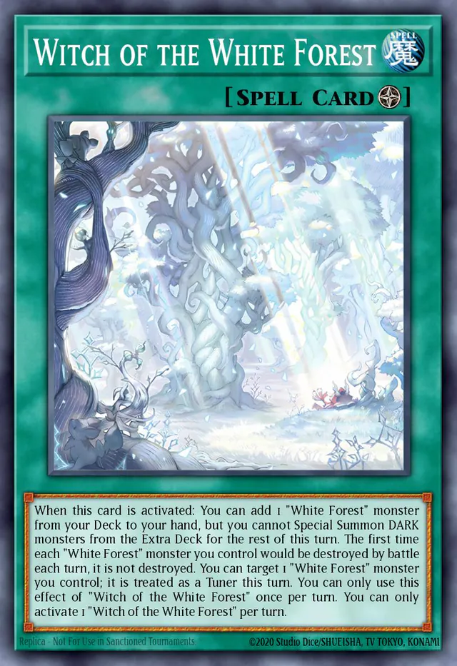 Witch of the White Forest, Alliance Insight ALIN-EN058, secret-rare