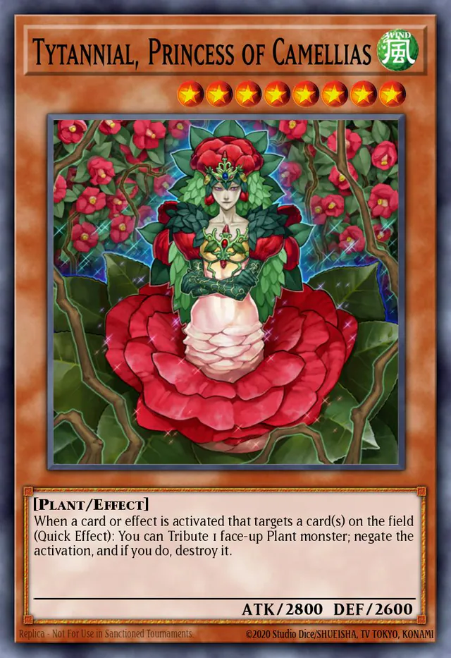 Tytannial, Princess of Camellias, Astral Pack Four AP04-EN019, common