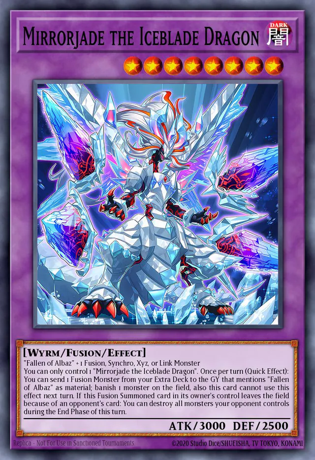 Mirrorjade the Iceblade Dragon, Battles of Legend: Terminal Revenge BLTR-EN114, ultra-rare