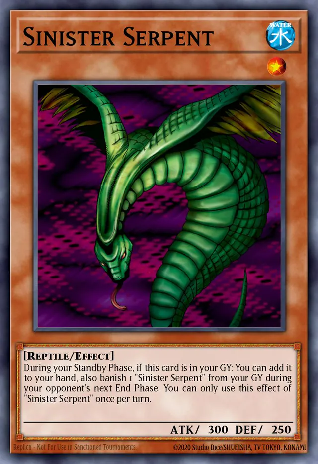 Sinister Serpent, Battle Pack 2: War of the Giants BP02-EN015, common