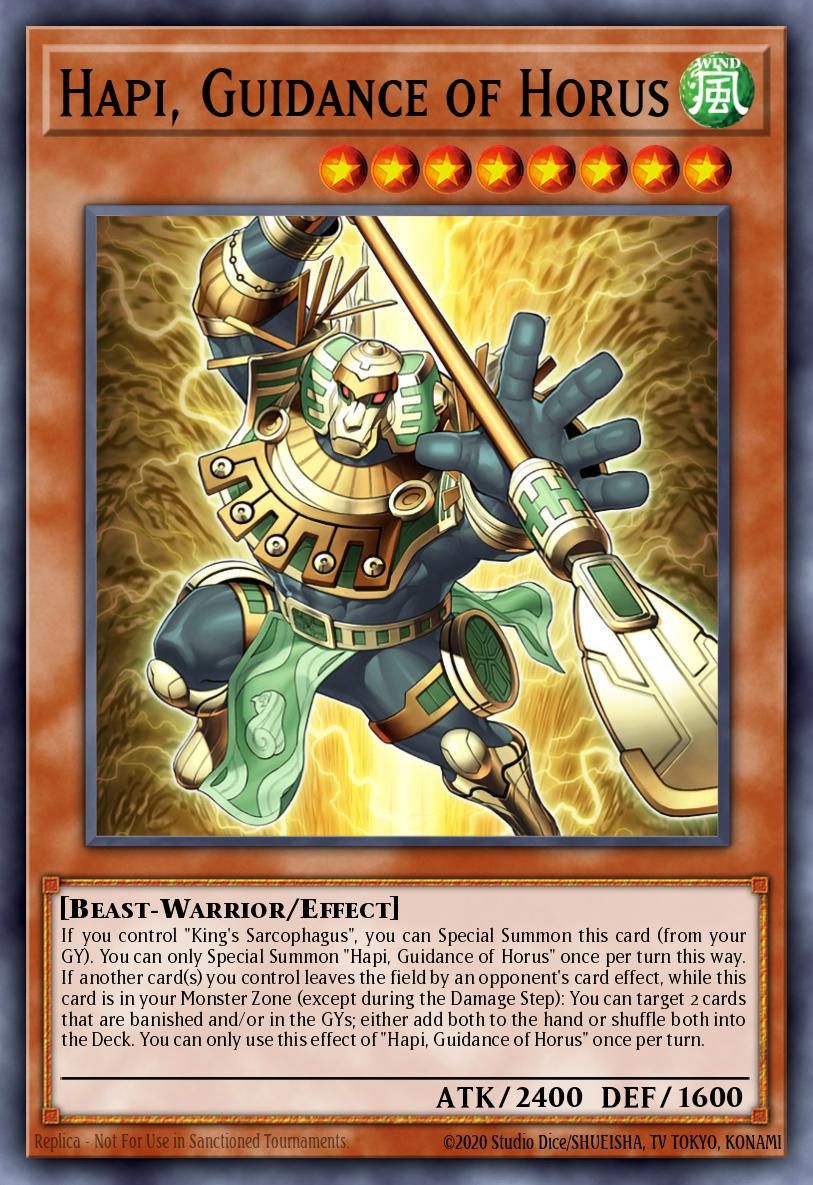 Hapi, Guidance of Horus, THE CHRONICLES DECK: Spirit Charmers (All-Foil Edition) CH02-EN024, ultra-rare