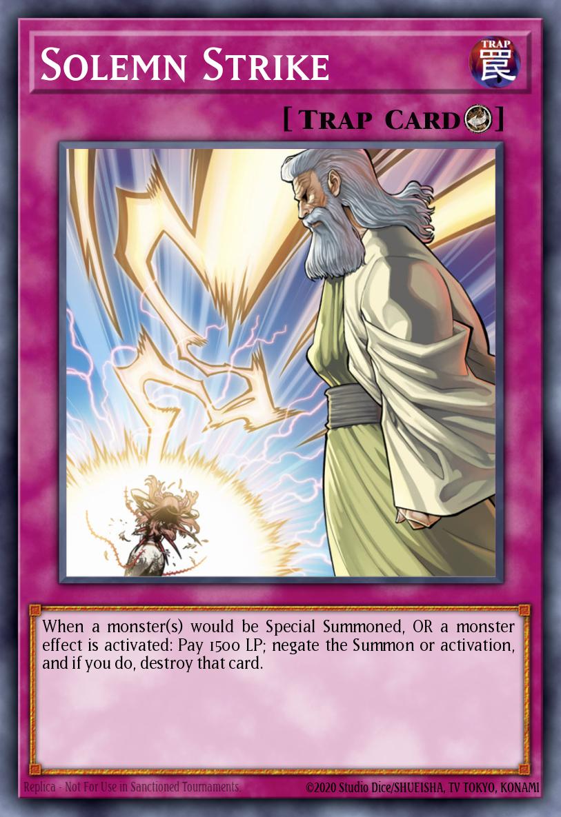 Solemn Strike, Code of the Duelist Special Edition COTD-ENSE2, super-rare