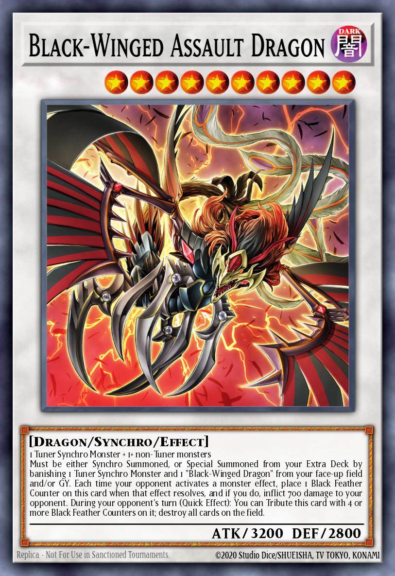 Black-Winged Assault Dragon, Darkwing Blast DABL-EN042, ultra-rare