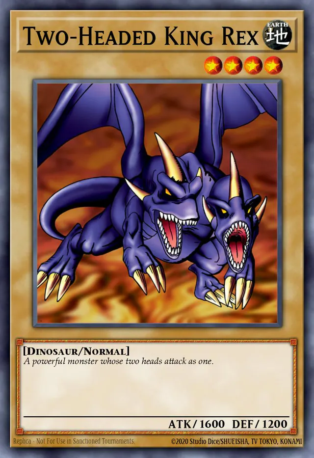 Two-Headed King Rex, Dark Beginning 2 DB2-EN096, common