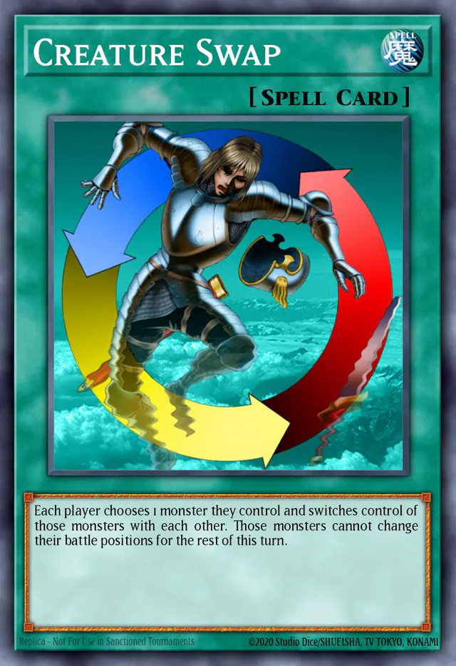 Creature Swap, Dark Beginning 2 DB2-EN190, super-rare