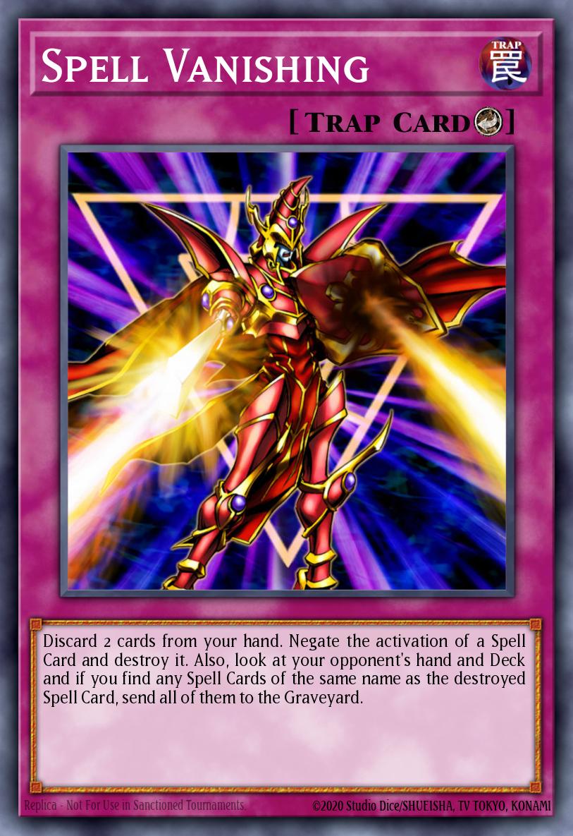 Spell Vanishing, Dark Crisis DCR-101, super-rare