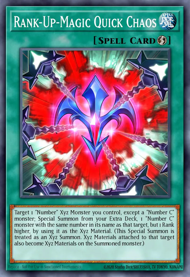Rank-Up-Magic Quick Chaos, Dragons of Legend: The Complete Series DLCS-EN044, ultra-rare