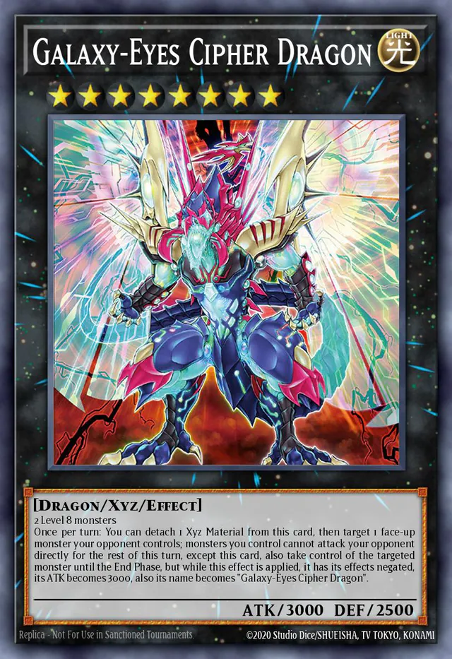 Galaxy-Eyes Cipher Dragon, Dragons of Legend: The Complete Series DLCS-EN125, ultra-rare