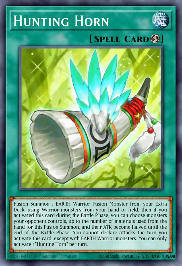 Hunting Horn, Doom of Dimensions DOOD-EN086, common
