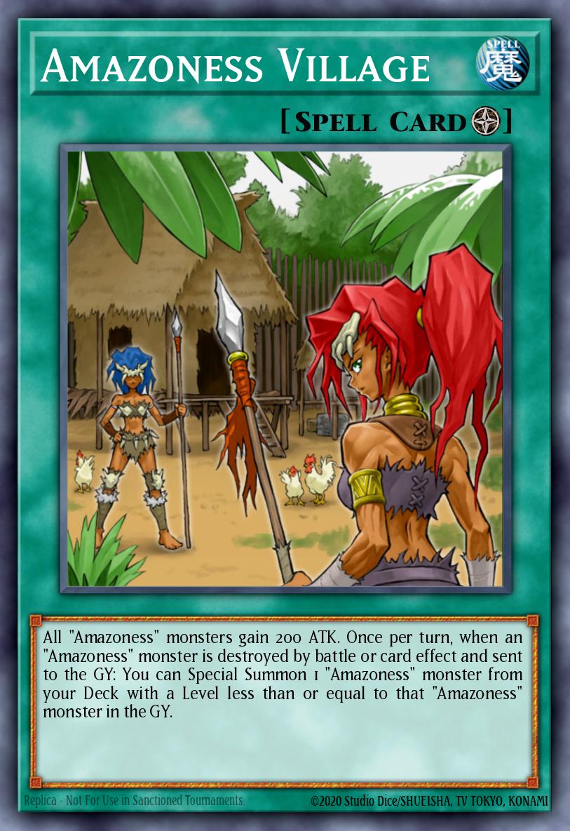 Amazoness Village, Duelist Revolution DREV-EN053, rare