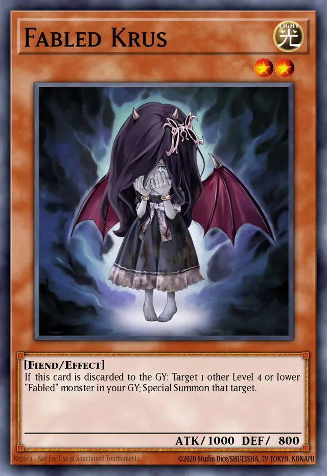 Fabled Krus, Duel Terminal 3 DT03-EN009