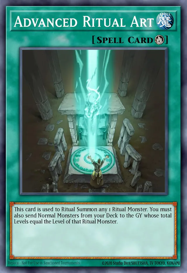 Advanced Ritual Art, Duelist Saga DUSA-EN063, ultra-rare