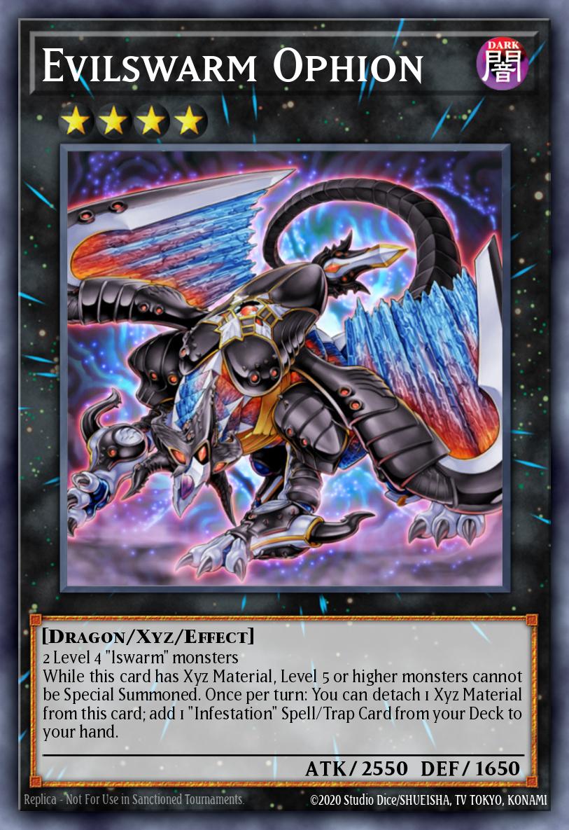 Evilswarm Ophion, Duelist Saga DUSA-EN090, ultra-rare