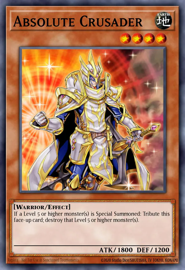 Absolute Crusader, Generation Force GENF-EN036, super-rare