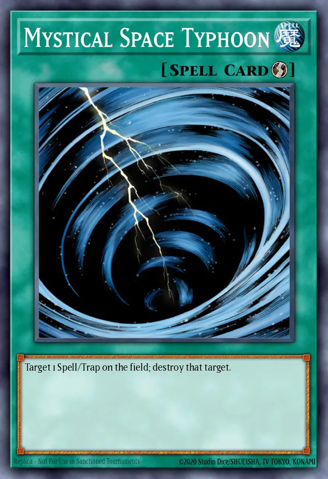 Mystical Space Typhoon, Hobby League 2 participation card B HL2-EN002, ultra-rare