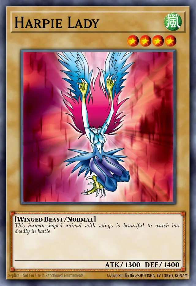 Harpie Lady, Legendary Collection 4: Joey's World Mega Pack LCJW-EN082, super-rare