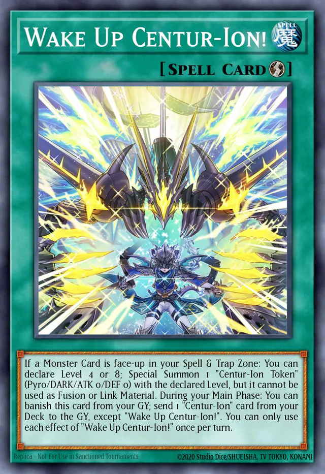 Wake Up Centur-Ion!, Legacy of Destruction LEDE-EN064, secret-rare
