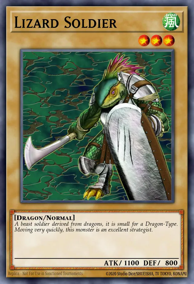 Lizard Soldier, Legacy of Darkness LOD-EN038, common