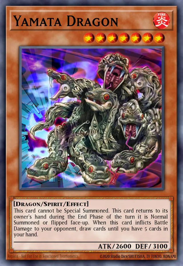 Yamata Dragon, Legacy of Darkness LOD-EN067, ultra-rare