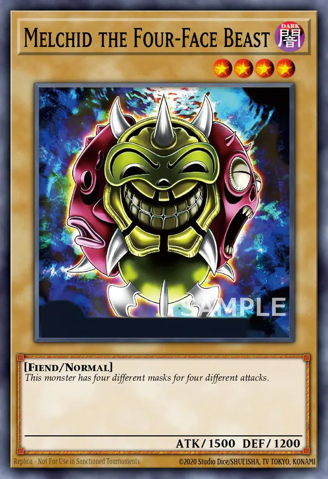 Melchid the Four-Face Beast, Labyrinth of Nightmare LON-012, common