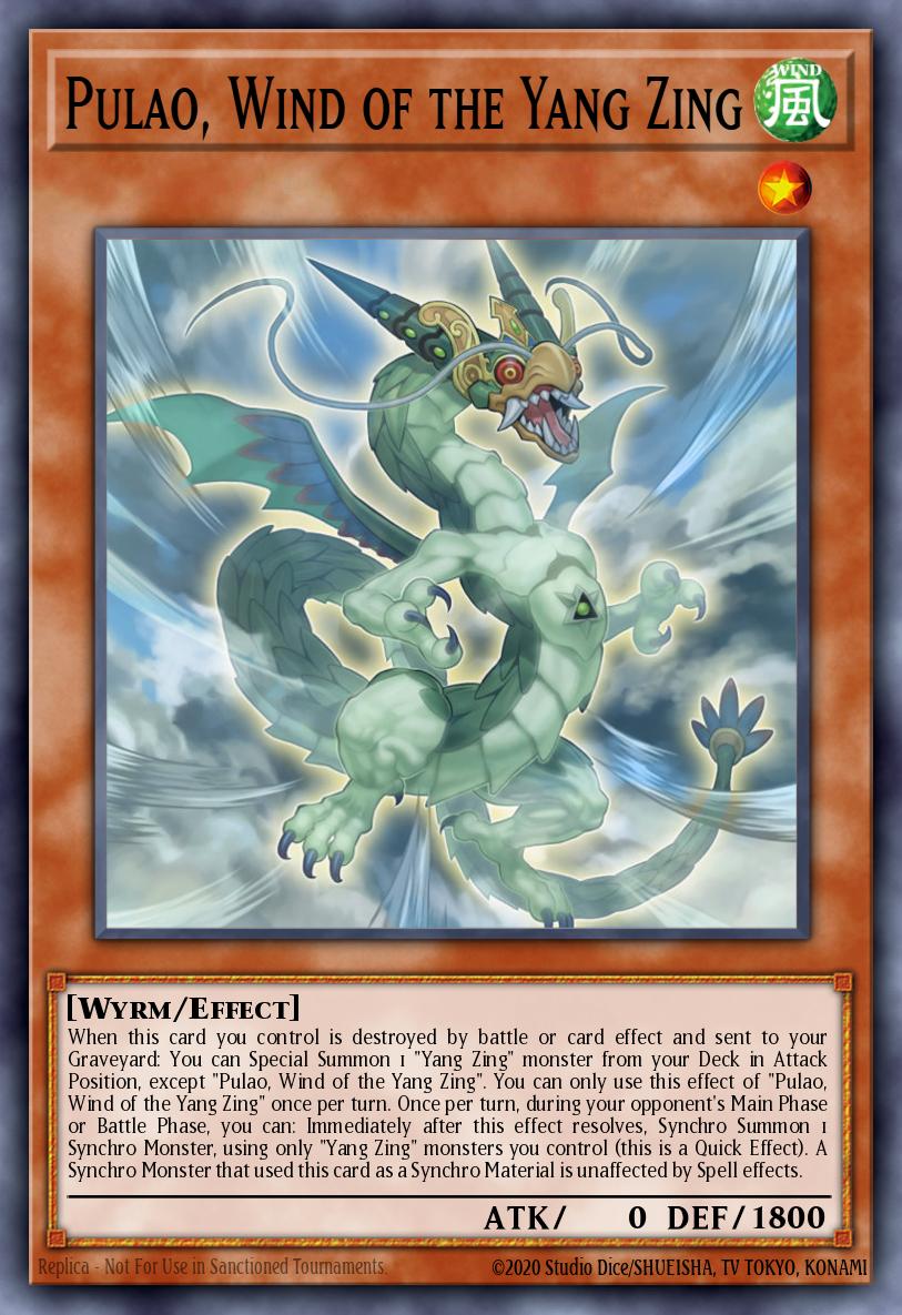 Pulao, Wind of the Yang Zing, 2015 Mega-Tin Mega Pack MP15-EN086, super-rare