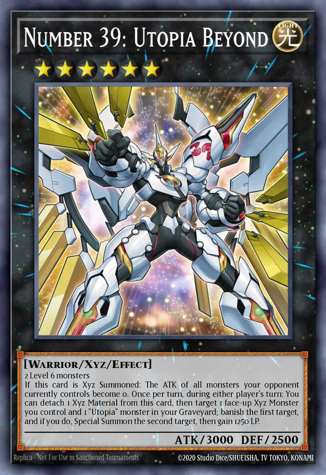 Number 39: Utopia Beyond, 2015 Mega-Tin Mega Pack MP15-EN188, super-rare