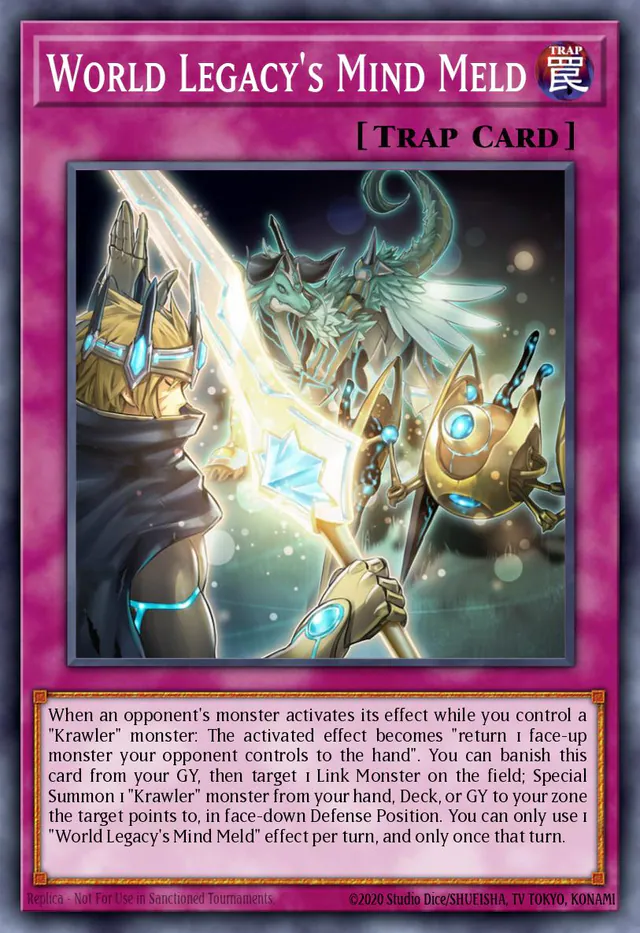 World Legacy's Mind Meld, 2019 Gold Sarcophagus Tin Mega Pack MP19-EN131, common