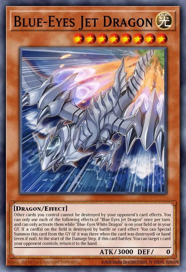 Blue-Eyes Jet Dragon, 25th Anniversary Tin: Dueling Heroes Mega Pack MP23-EN004, secret-rare