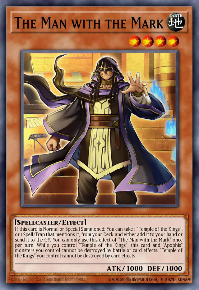 The Man with the Mark, Maze of the Master MZTM-EN001