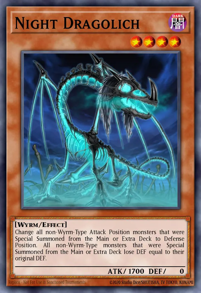 Night Dragolich, The New Challengers NECH-EN034, ultra-rare