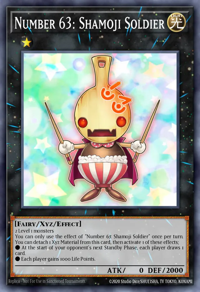 Number 63: Shamoji Soldier, Number Hunters NUMH-EN031, super-rare