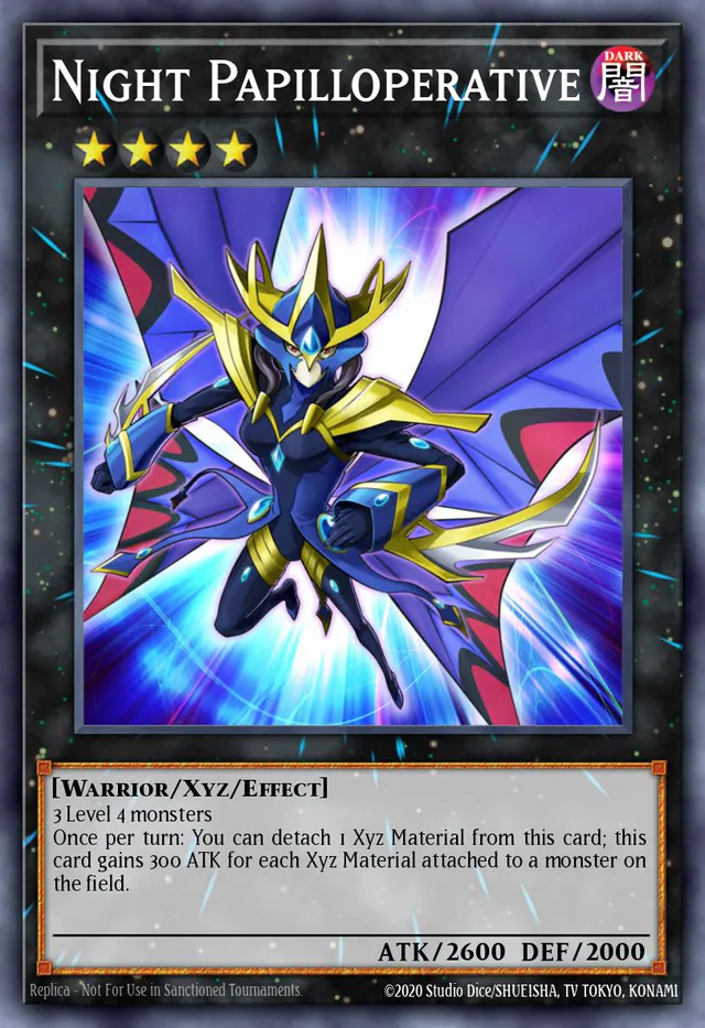 Night Papilloperative, Number Hunters NUMH-EN048, super-rare