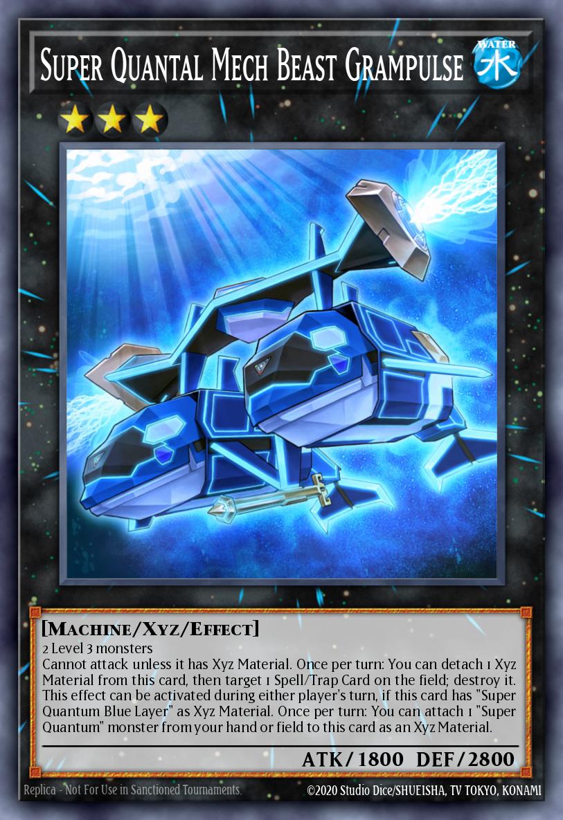 Super Quantal Mech Beast Grampulse, OTS Tournament Pack 3 OP03-EN003, ultimate-rare