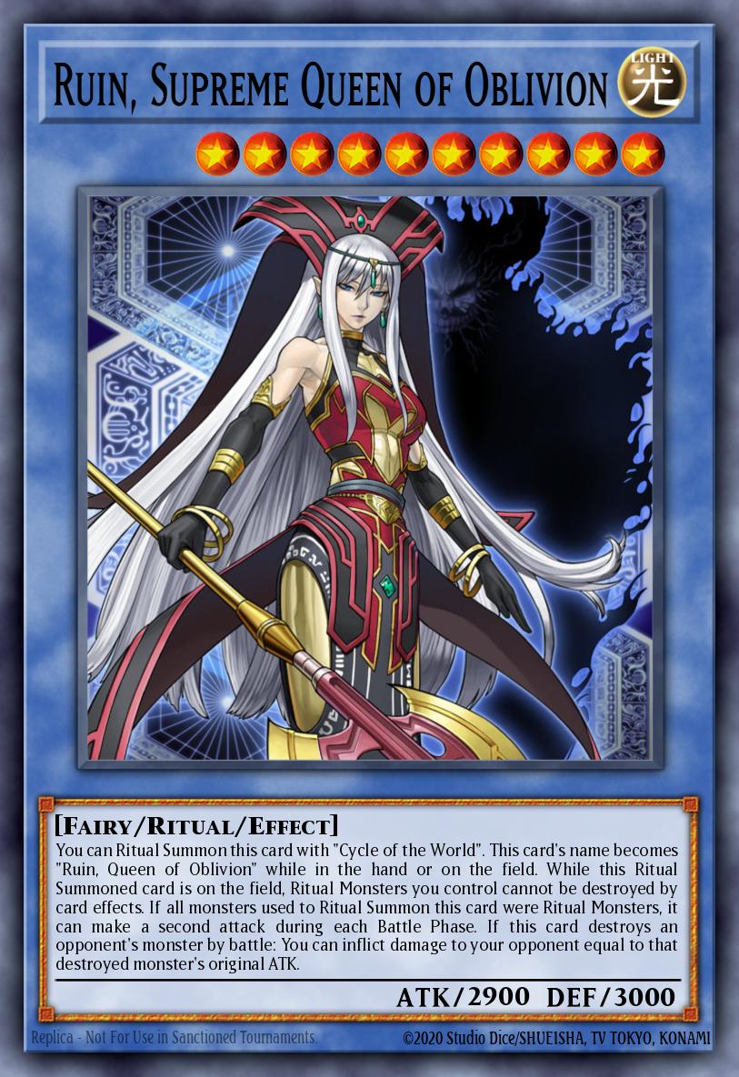 Ruin, Supreme Queen of Oblivion, OTS Tournament Pack 8 OP08-EN004, super-rare